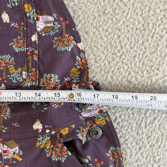 Duluth Trading Heirloom Gardening Bib Overalls Chicken Farm Womens Medium Viral - Picture 7 of 16